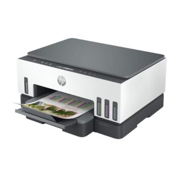 ENVIRONMENTAL CONSCIOUS PRINTING : This printer is made from recycled printers and other electronics more than 25% by weight of plastic; EPEAT Silver certified;WORRY FREE DUAL BAND WIRELESS WITH SELF HEALING: Get better range, faster and more reliable connections using dual band Wi-Fi.Print, scan, and copy from anywhere with the best-in-class mobile print app: HP Smart QUICK MOBILE SETUP WITH HP SMART APP: The guided, step-by-step set up via HP Smart app; Use a smartphone or tablet to set up your printer and connect to your local wireless network;HIGH VOLUME PRINTING: Print worry-free at10 paise for Black and 20 paise for Colour RELIABLE CONNECTIVITY: Hi-Speed USB 2.0; Wi-Fi and Bluetooth LE;CONVENIENT INK MANAGEMENT: Easy to fill integrated ink tanks lets you see how much ink you have left. with newly designed ink bottles specific for each colour it's easier than ever to fill and refill