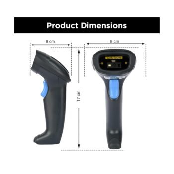 RETSOL D-1020 Handheld 1D 2D Barcode Scanner