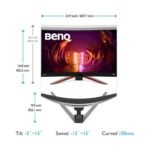 BenQ MOBIUZ EX2710R 27 Curved FreeSync 165 Hz VA Gaming Monitor 1