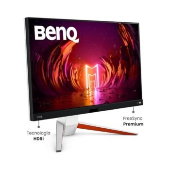 BenQ MOBIUZ EX2710U 27-inch 4K HDR 144 Hz Gaming Monitor, White