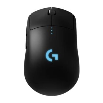 Logitech G PRO Wireless Gaming Mouse, Hero 25K Sensor, 25,600 DPI, RGB, Ultra Lightweight