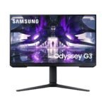 Samsung 24-Inch(60cm) FHD Odyssey G3 Gaming 165 Hz 1Ms Flat LED Monitor LS24AG320NWXXL, Black