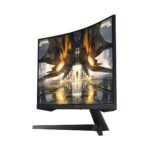 Samsung 27-Inch(68.5Cm) Odyssey G5 Gaming QHD 2K 165Hz Curved LCD Monitor Ls27Ag550Ewxxl, Black 1