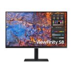 Samsung 27-Inch(68.6cm) UHD IPS Panel Monitor LS27B800PXWXXL, Black