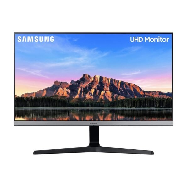 Samsung 28 inch (70.8 cm) 3840 x 2160 Pixels 4K UHD Monitor LU28R550UQWXXL, Dark Blue Gray