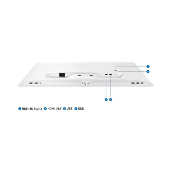 Samsung 32-Inch(80.13Cm) LED M5 FHD Smart Monitor LS32BM501EWXXL, White