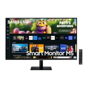 Samsung 32-Inch(80cm) LCD M5 FHD Smart Monitor LS32CM500EWXXL, Black