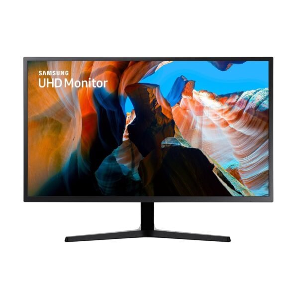 Samsung 32-inch(80.1cm) 4K UHD Flat Monitor LU32J590UQWXXL, Dark Blue Gray