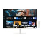 Samsung 32-inch(80cm) LED M7 4K UHD Smart Monitor LS32CM701UWXXL, White