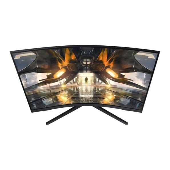 Samsung 32-inch(80cm) Odyssey G5 Gaming QHD 2K 165Hz 1ms 1000R Curved LCD Monitor LS32AG550EWXXL, Black