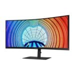Samsung 34-inch 1000R Curvature and USB-C LS34A650UXWXXL ViewFinity Ultra WQHD High Resolution Monitor 1