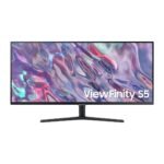 Samsung 34-inch(86.4cm) ViewFinity S5 Ultra WQHD 100Hz High Resolution Monitor LS34C500GAWXXL, Black