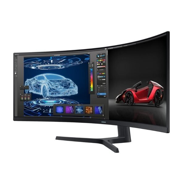Samsung 49-inch(123.8cm) Ultra-Wide Dual QHD Monitor LS49A950UIWXXL, Black