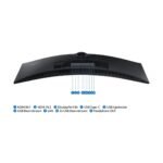 Samsung 49-inch(123.8cm) Ultra-Wide Dual QHD Monitor LS49A950UIWXXL, Black 1