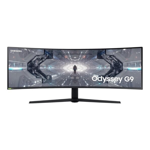 Samsung 49-inch(124.4cm) Odyssey G9 Dual QHD 240Hz 1ms Curved Gaming Monitor LC49G95TSSWXXL, Black