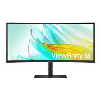 Samsung 86.4cm 34-inch LS34C650UAWXXL ViewFinity S6 Ultra WQHD Monitor