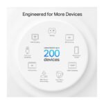 TP-Link Deco XE75 Pro (3-Pack) AXE5400 Tri-Band Mesh Wi-Fi 6E System 1