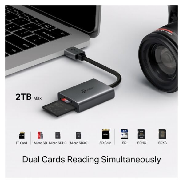 TP-Link UA430 USB 3.0 Type-A to SD & microSD 3.0 Card Reader