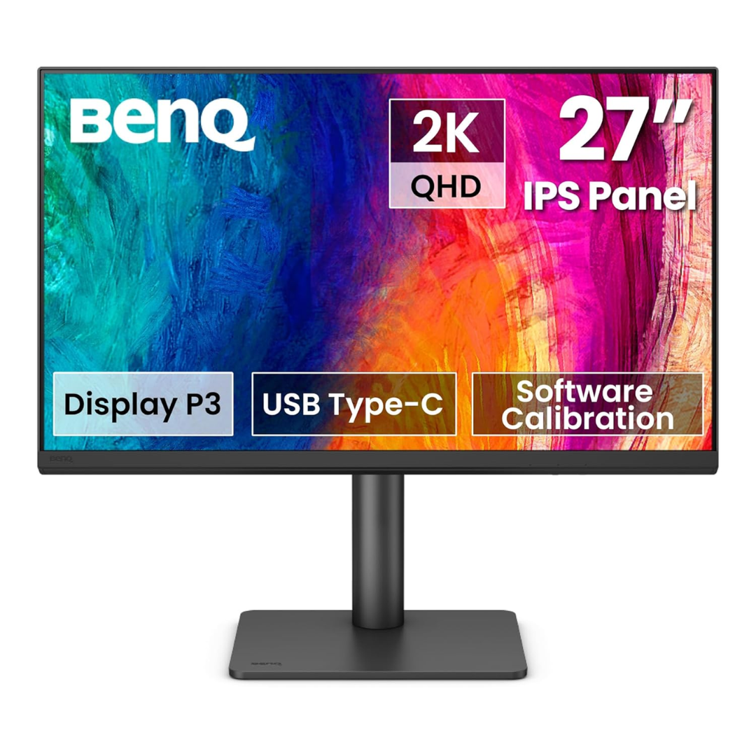 1-116-1.png BenQ PD2706QN 27" 2K QHD HDR Designer Monitor – USB-C, 95% P3, KVM - Image 1