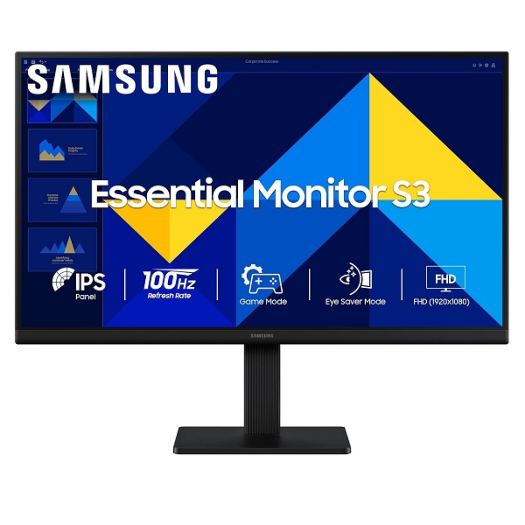 1-122-1.png Samsung LS22D300GAWXXL 22″ Full HD Monitor – Eye Saver Mode, HDMI, Flicker-Free Display - Image 1
