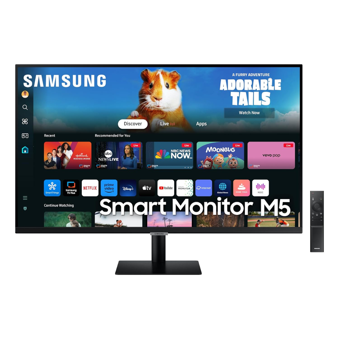 1-139-1.png Samsung LS27DM500EWXXL 27 inch Smart Full HD Monitor - Image 1