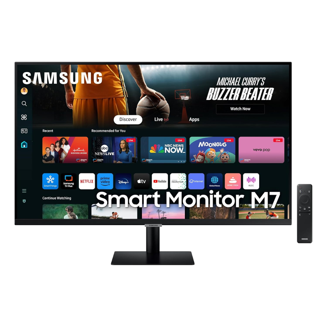1 Samsung LS32DM700UWXXL 32 inch Smart 4K UHD Monitor