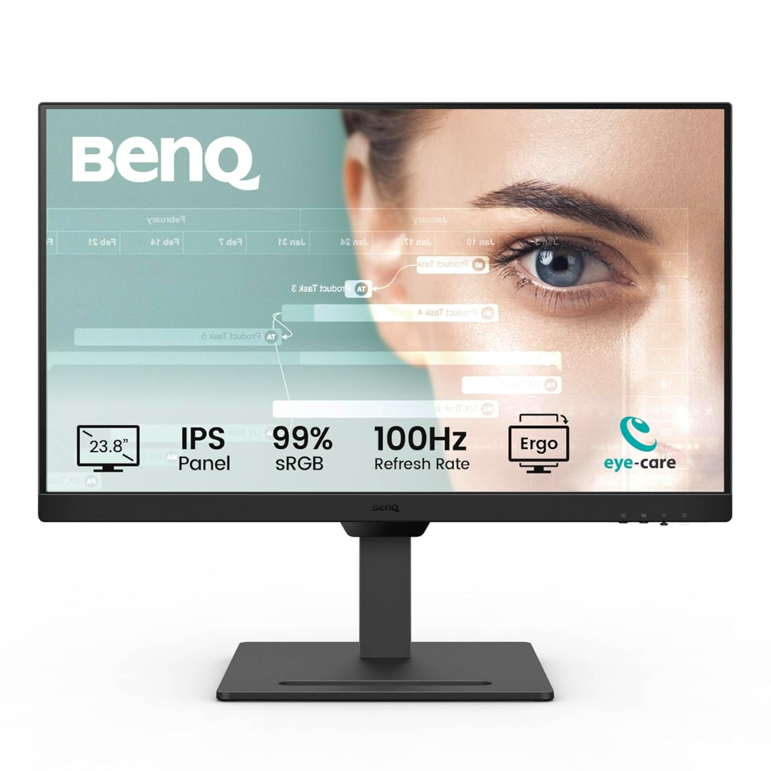 1-99-1.png BenQ GW2490T 23.8" FHD IPS Monitor – 100Hz, Eye-Care, HDMI/DP - Image 1