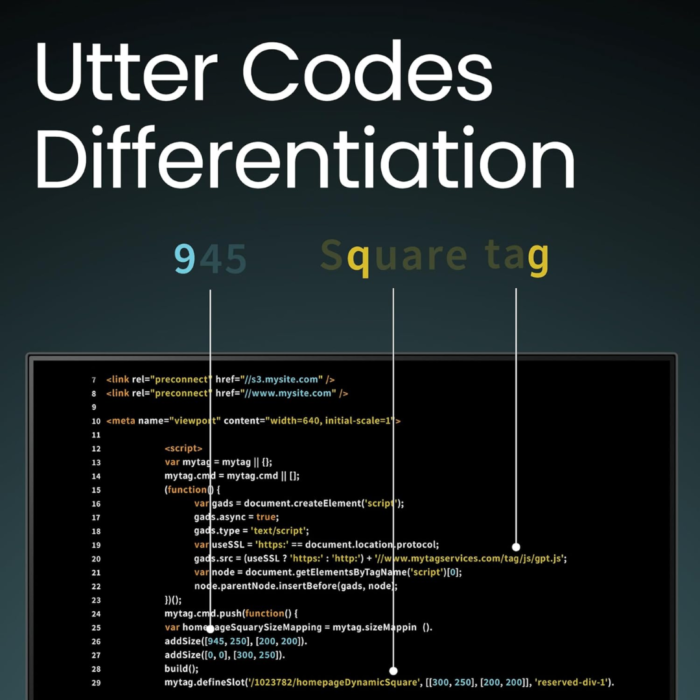 BenQ RD240Q 24.1″ WQXGA IPS Programming Monitor – HDR, USB-C - Image 2