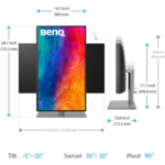 BenQ PD2725U 27" 4K UHD HDR Designer Monitor – Thunderbolt 3, 100% sRGB, 95% DCI-P3 - Image 2