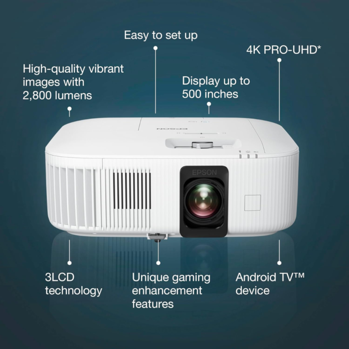 Epson EH-TW6250 4K PRO-UHD Home Projector - Image 2