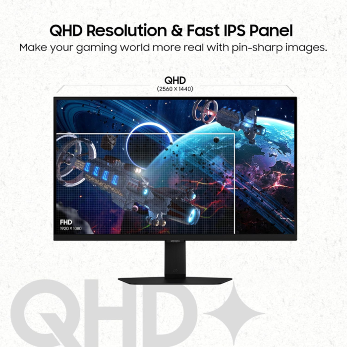 Samsung LS27DG502EWXXL 27 inch Odyssey G5 QHD Gaming Monitor - Image 2