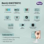 BenQ GW2786TC 27" FHD IPS Monitor – 100Hz, USB-C, Eye-Care - Image 2