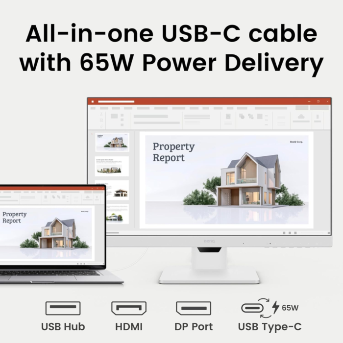 BenQ GW2786TC 27" FHD IPS Monitor – 100Hz, USB-C, Eye-Care - Image 3