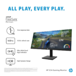 HP X34 UWQHD Gaming Monitor 34 inch(86.36 cm) - Image 2