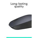 Logitech M170 Wireless Mouse - Black - Image 3