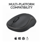 Logitech M240 Silent Bluetooth Mouse-Graphite - Image 4
