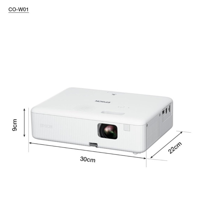 Epson CO-W01 WXGA Video Projector - Image 4