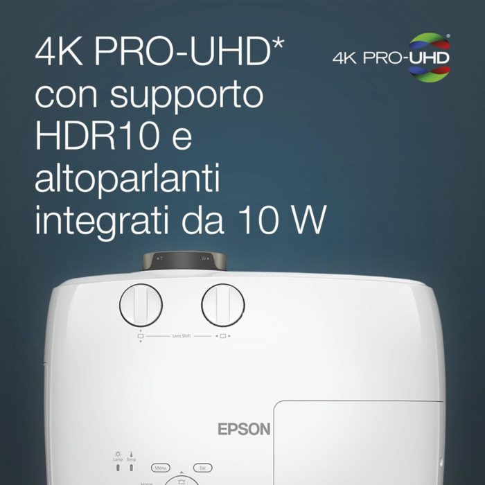 Epson EH-TW7100 4K PRO-UHD Home Projector - Image 4