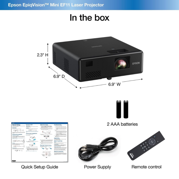 Epson EF-11 Full HD Home Projector - Image 4
