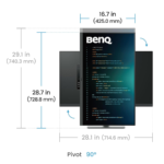 BenQ RD320U 31.5" 4K Programming Monitor – HDR10, USB-C, Eye-Care - Image 5