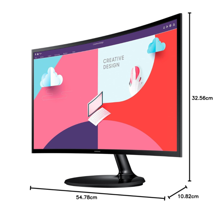 Samsung LS24C360EAWXXL 24" Curved Full HD Monitor – 75Hz, 4ms, AMD FreeSync - Image 5