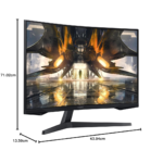 Samsung LS32CG550EWXXL 32 inch Odyssey G5 QHD Gaming Monitor - Image 5