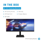 HP X34 UWQHD Gaming Monitor 34 inch(86.36 cm) - Image 5