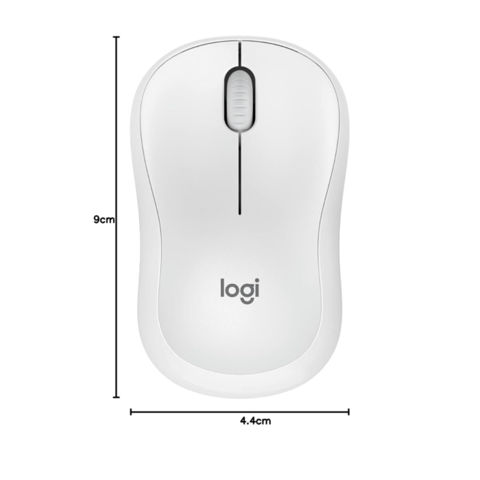 Logitech M240 Silent Bluetooth Mouse- Off White - Image 5