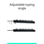 Logitech MK120 Wired USB Keyboard and Mouse Set - Image 5