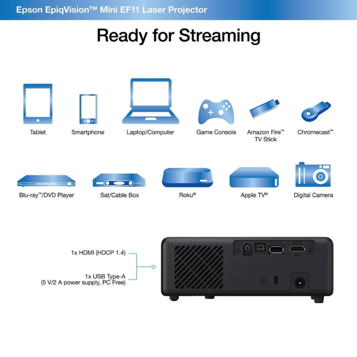 Epson EF-11 Full HD Home Projector - Image 5