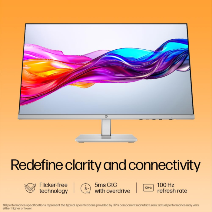 HP Series 5 23.8 inch FHD Height Adjust Monitor-524sh,23.8inch(60.5cm),FHD(1920 x 1080) - Image 5