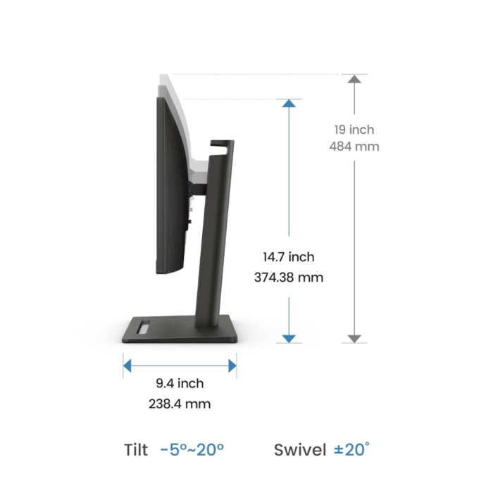 BenQ GW2490T 23.8" FHD IPS Monitor – 100Hz, Eye-Care, HDMI/DP - Image 5