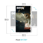 BenQ EW3290U 31.5″ 4K HDR Monitor – USB-C, HDR, Eye-Care - Image 5