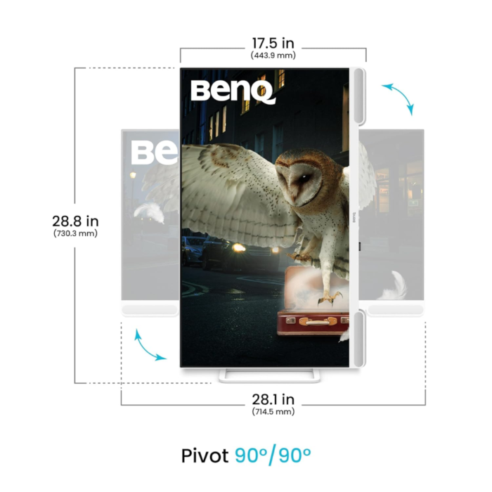 BenQ EW3290U 31.5″ 4K HDR Monitor – USB-C, HDR, Eye-Care - Image 5